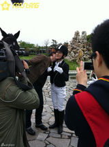 组图：MaggieQ内地综艺首秀 吸血鬼伊恩展帅气