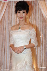 组图：新老港姐助阵慈善 赵雅芝朱玲玲携夫婿亮相