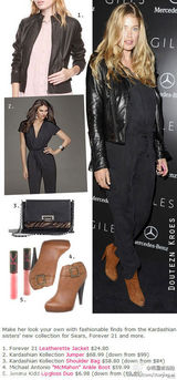 组图：明星爱街拍第一期 初秋装扮VS时装周