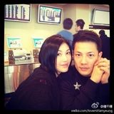 组图：杨千嬅微博大肚日记