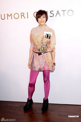 组图：陈法拉琦琦等出席活动 透露圣诞愿望