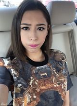 组图：柯震东绯闻女友程颖婕自拍美图