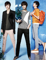 策划：韩版长腿偶吧 把长裤穿成九分裤的男人们