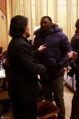 高清图：陕北民歌赴欧演唱会华沙站排练花絮