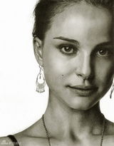 组图：兰迪=阿特伍德绘制栩栩如生的明星铅笔画 