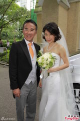 组图：香港名人田北辰嫁女 郭晶晶霍启刚未现身