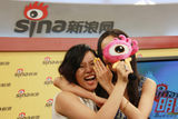 组图：《小时代》主创做客新浪 现场玩闹搞笑
