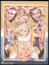 盘点组图：玛丽莲-梦露去世50周年纪念邮票精选