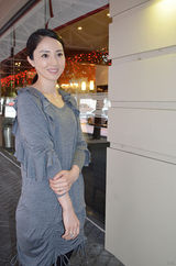 组图：董璇新西兰探秘之旅 上天下海大玩刺激