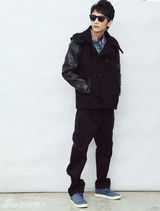 组图：康飞冬季潮男写真曝光 简单随意中秀出潇洒