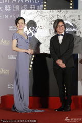 组图：陈可辛搂吴君如现身 君如侧身秀凹凸身材