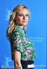 组图：《再见我的皇后》柏林亮相 戴安-克鲁格优雅