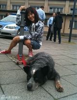 高清图：江一燕新片拍摄正酣 赞德国剧组生活