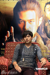 幻灯图集：周杰伦上海宣传《刺陵》 不在乎票房高低