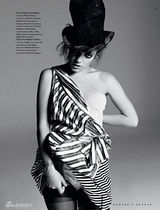 幻灯图集：莉莉-艾伦烟熏妆登上《时尚芭莎》