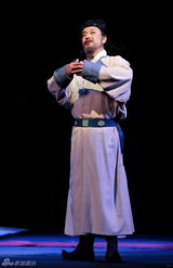 组图：《李白》再登人艺舞台 濮存昕连演20年