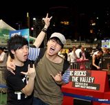 组图：许怀欣ToNick飙歌技 2R羽翘场外加油助兴