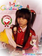 组图：许雅涵入选为宅男女神 独家圣诞私房图曝光