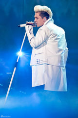 组图：BigBang日本6大巨蛋巡演 成员卖力表演