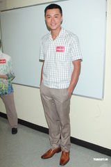 组图：《幸福摩天轮》试造型 钟嘉欣陈智燊首次合作