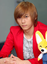 高清图：组合BEAST宣传大使委任仪式 成员帅气出席