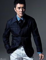 组图：冯绍峰《ELLEMEN》春夏大片 外表下隐藏力量