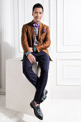 组图：何晟铭曝杂志大片 百变绅士品味儒雅