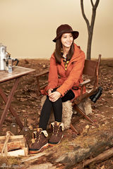 高清组图：李敏镐与少时允儿秋冬写真灿烂温暖