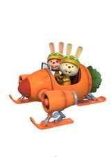 高清组图：动画影片《波鲁鲁冰雪大冒险》曝赛车图