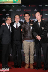 组图：余文乐挑大梁宣传新戏 彭于晏拿阮经天开涮