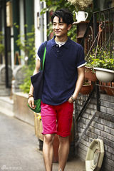 组图：黄轩街拍大片出炉 炫彩混搭感受缤纷夏日