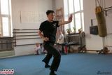 组图：张震为《一代宗师》苦练八极拳