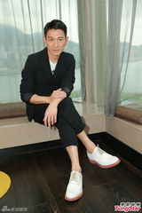 组图：刘德华林志玲做访问男帅女靓