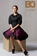 组图：秦岚登《BQ》封面 气场强大如吕后穿越