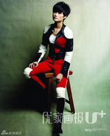 组图：李宇春《优家》色彩大片 帅气中性