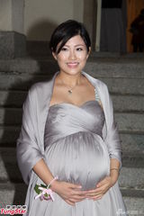 组图：前港姐郑嘉雯大婚 霍震霆方力申到贺