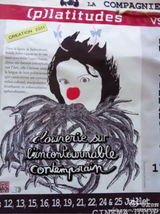 组图：法国阿维尼翁戏剧节演出海报欣赏