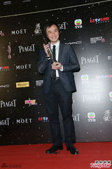 组图：最佳美术指导林子侨后台感谢奚仲文