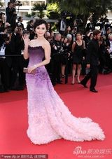 高清图：《艺术家》首映“两冰”争奇斗艳