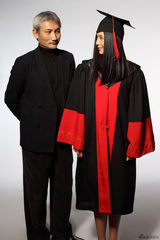 组图：“萌学生”杨采妮与“怪老师”徐克