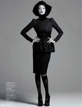 组图：凯特-阿普顿复古装扮名媛登杂志