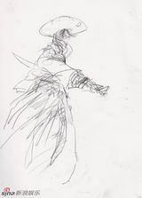 高清组图：电影《锦衣卫》人物造型素描图