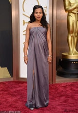 组图：86届奥斯卡红毯星光闪耀 高贵与奇葩并存