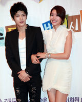 组图：金在中主演电视剧《守护BOSS》发布会