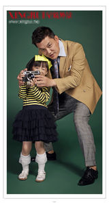 组图：《爸爸》村长李锐四岁可爱女儿跳跳曝光