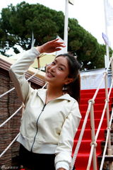 幻灯图集：演员何雨檬戛纳高清写真