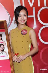 组图：准港姐为决赛拉票 热门汤洛雯受冷待