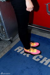 组图：李宇春受邀赴戛纳 临行与新浪娱乐Saybye