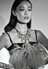 组图：倪妮黑白写真演绎娇艳梦幻女郎
