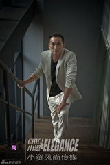 组图：硬汉邹兆龙时尚大片清朗有型